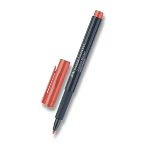 Faber-Castell Creative červený popisovač